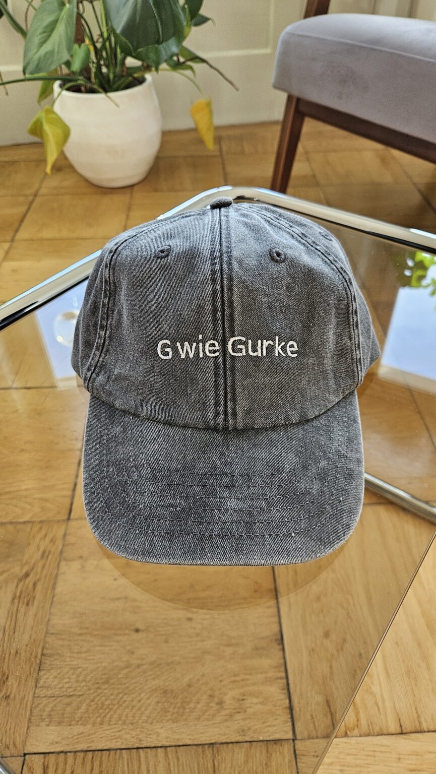 G wie Gurke Cap